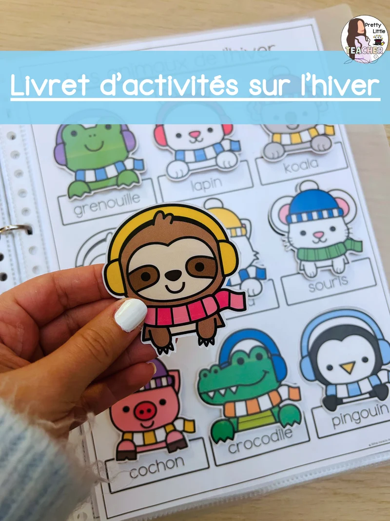 Livret d'activités sur l'hiver (3 à 5 ans)