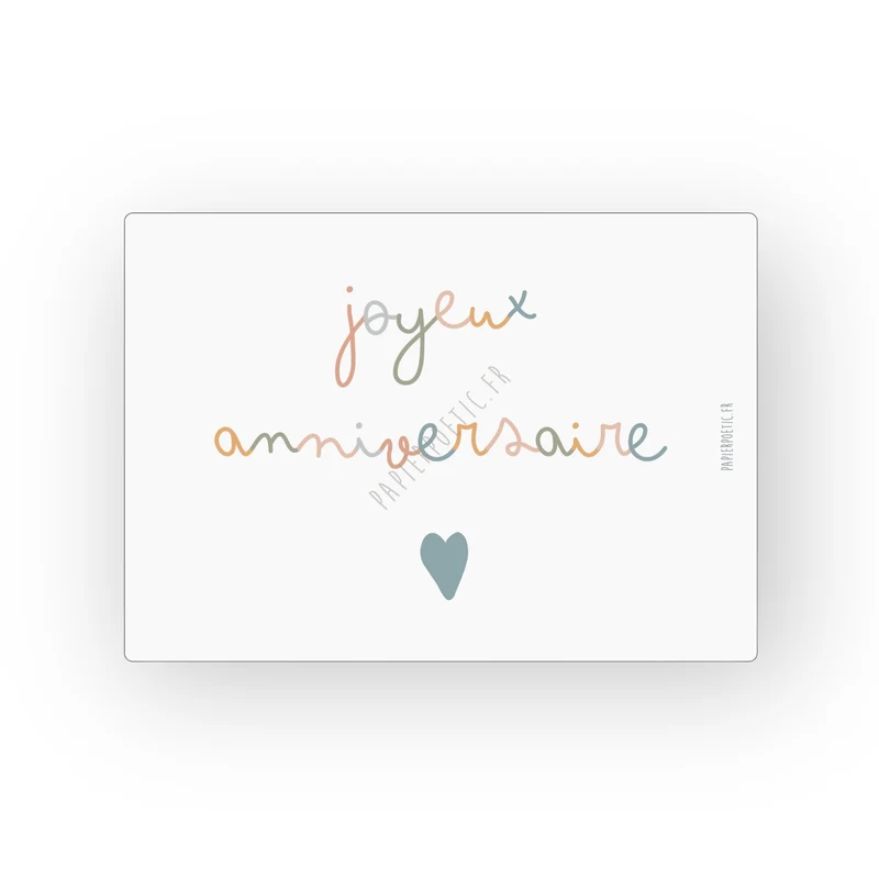 Carte | Joyeux anniversaire