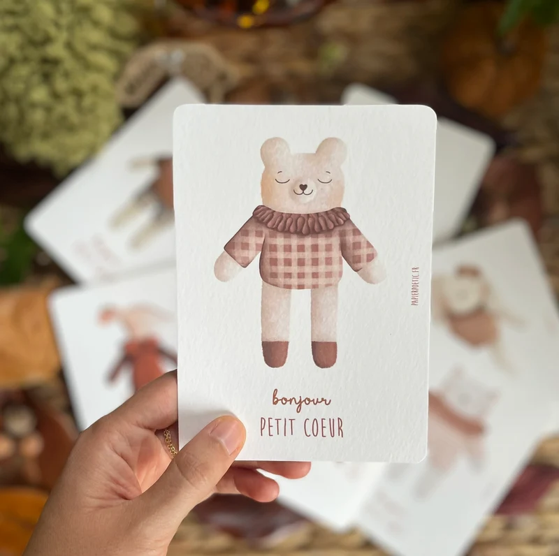 Carte | Ourson blanc