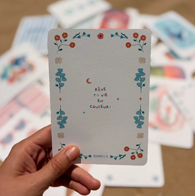 Carte | Rêve ta vie en couleurs