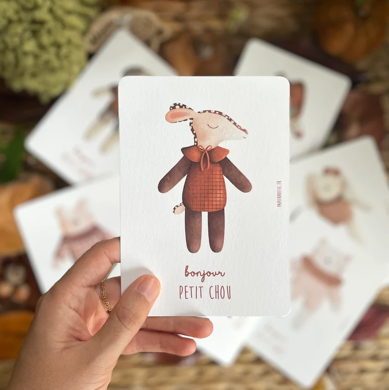 Carte | Doudou biche