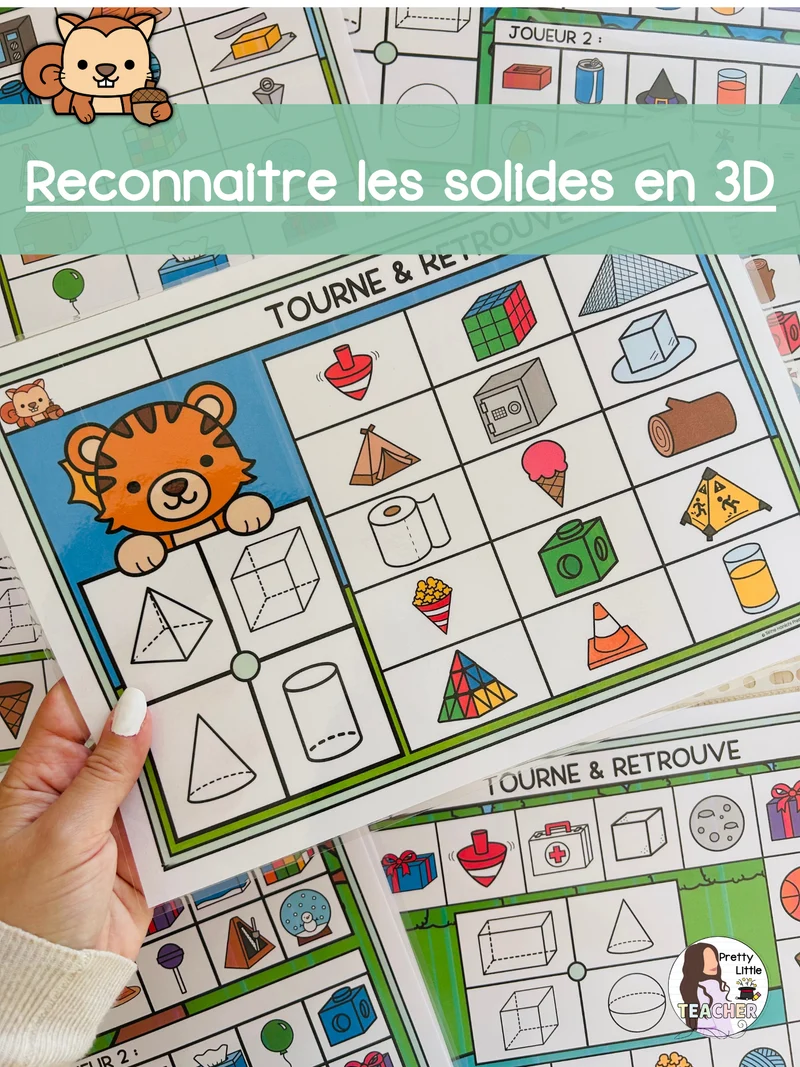 Reconnaitre les solides en 3D