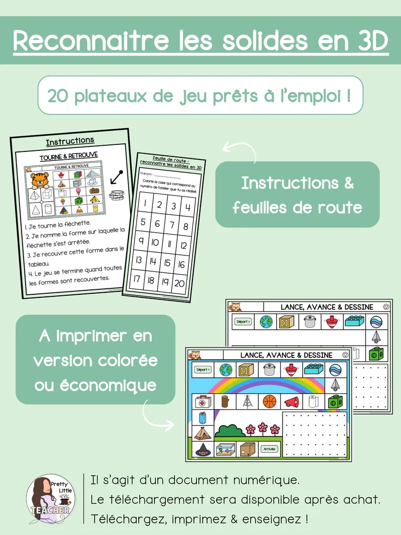 Reconnaitre les solides en 3D