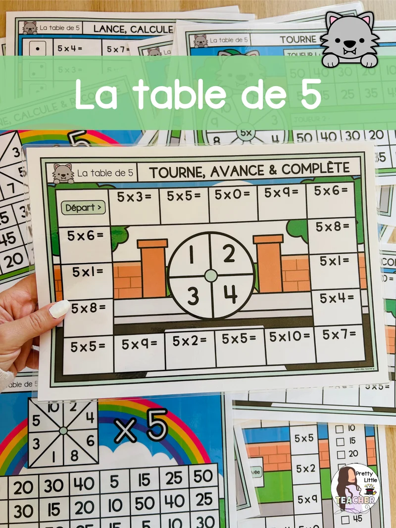 La table de 5
