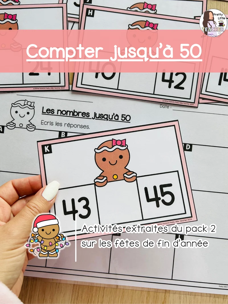 Pack 2 de Math sur Noël
