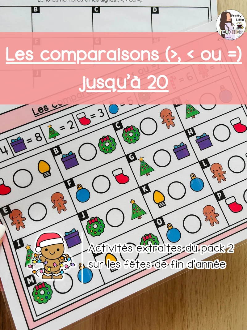 Pack 2 de Math sur Noël