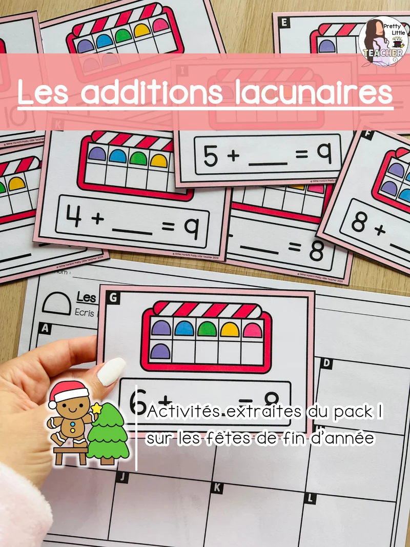 Pack 1 de Math sur Noël