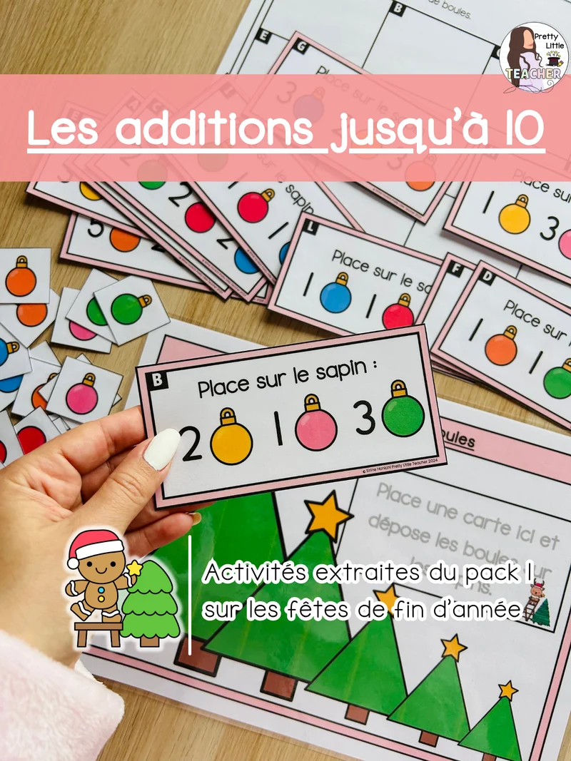Pack 1 de Math sur Noël