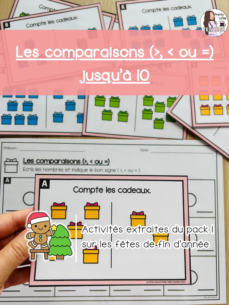 Pack 1 de Math sur Noël