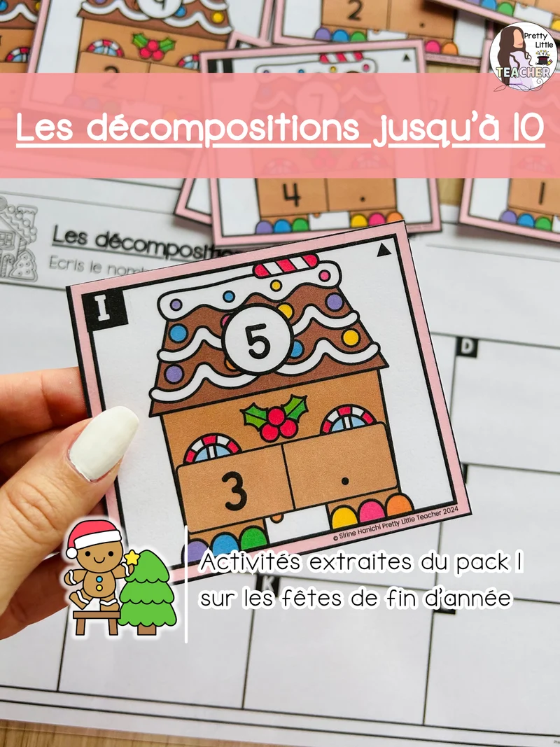 Pack 1 de Math sur Noël