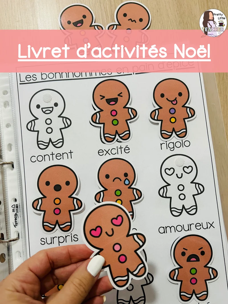 Livret d'activités de Noël (3 à 5 ans)