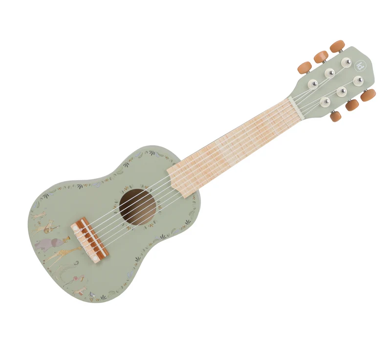 Guitare en bois | Vert