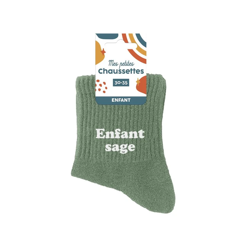 Chaussettes 6 à 10 ans enfant - Enfant sage