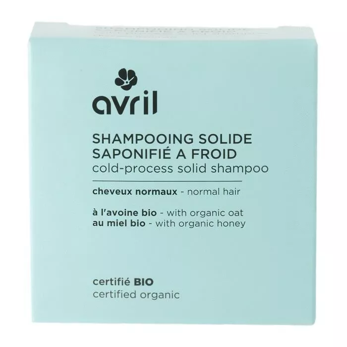 Shampoing solide saponifié à froid - Avril 100g