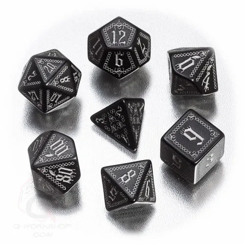 RPG Dice Set Pathfinder Carrion Crown 7pc