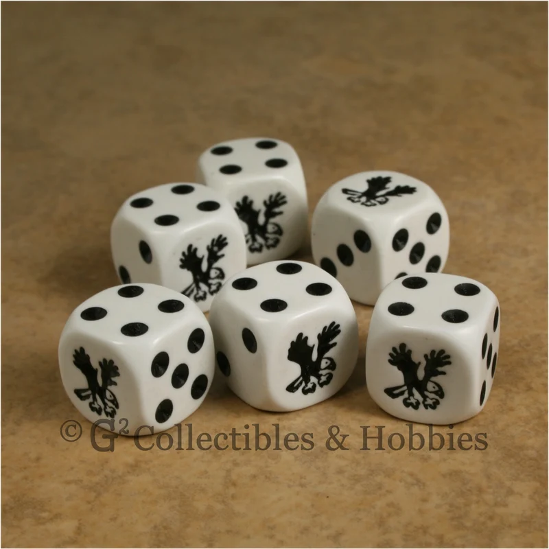 Eagle 6pc Dice Set