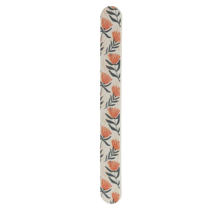 Lime à ongles motif floral