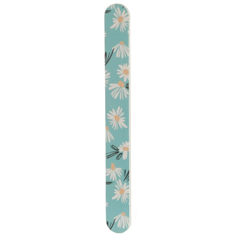 Lime à ongles motif floral