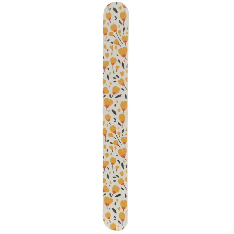 Lime à ongles motif floral