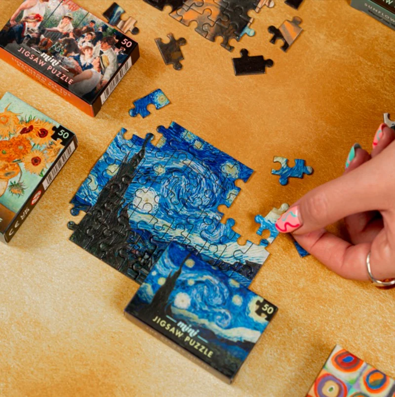 Mini puzzle art 50 pièces