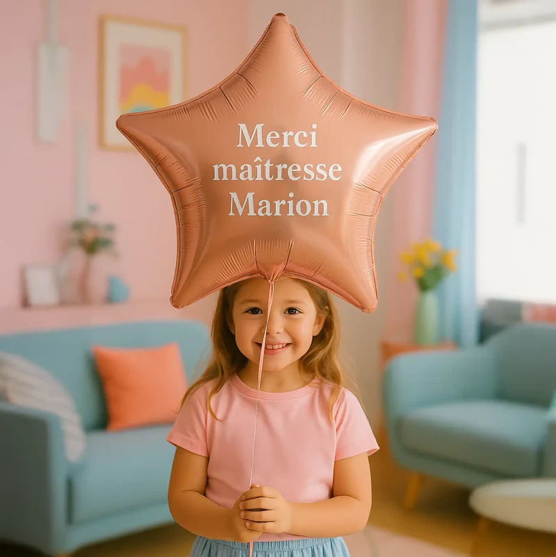 Box ballon hélium remerciement