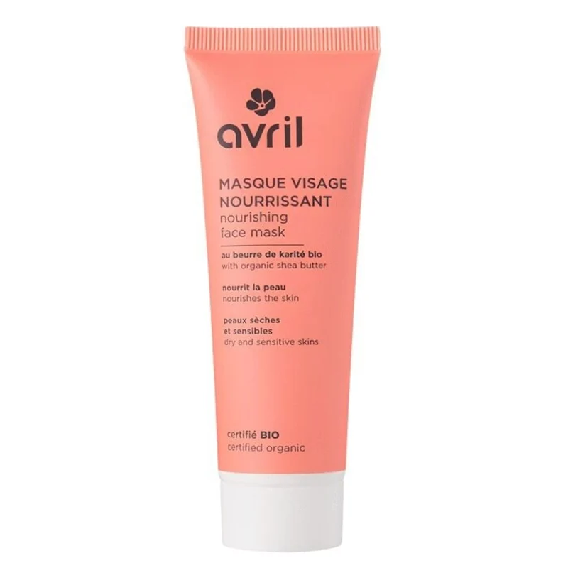 Masque visage nourrissant Avril 50ml - Certifié bio