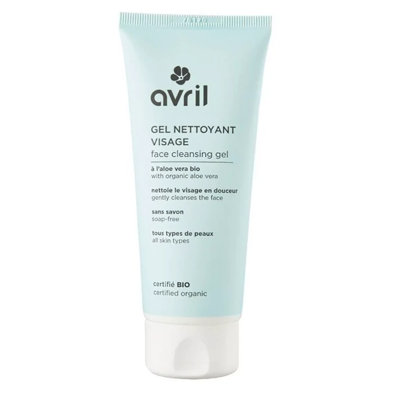 Gel nettoyant visage Avril 100ml - Certifié bio