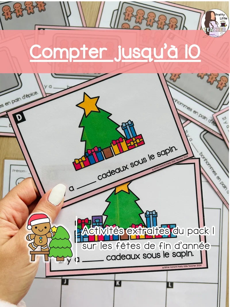 Les nombres de 1 à 10 (3x)