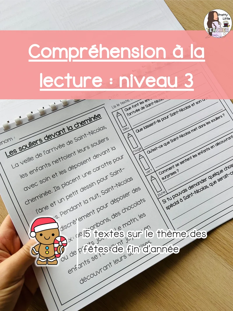 Lecture niveau 3 sur les fêtes de fin d'année