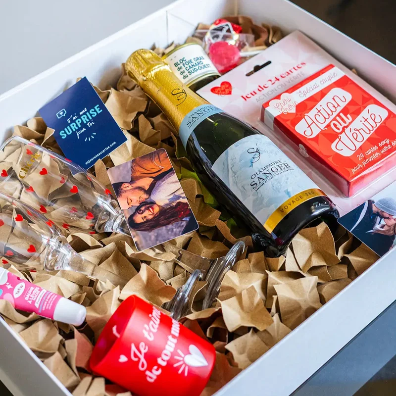 Box cadeau EVJF "Team bride"