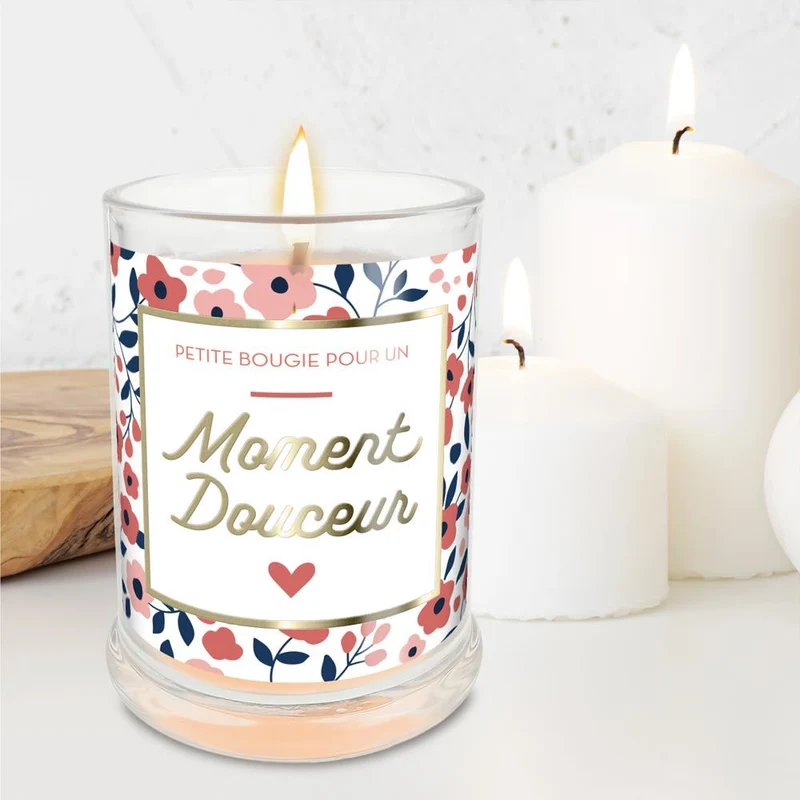 Bougie "Moment douceur" au Jasmin