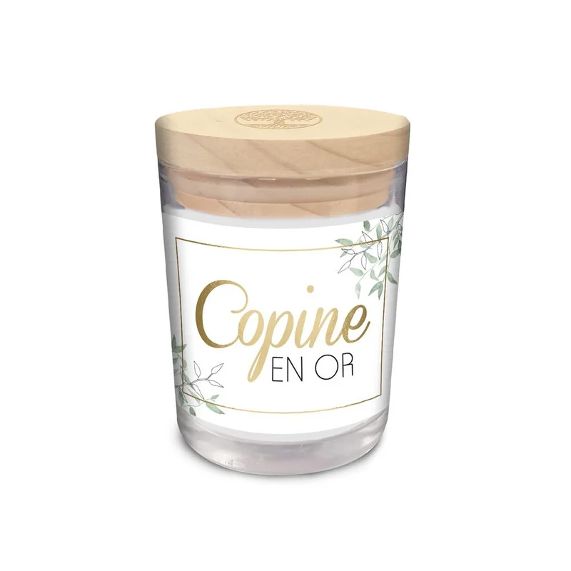 Bougie parfumée "Copine en Or"