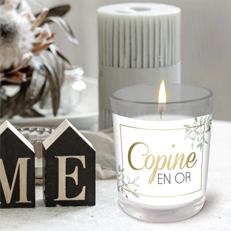 Bougie parfumée "Copine en Or"