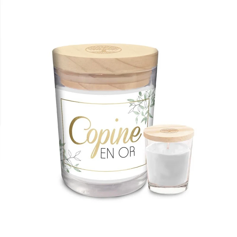 Bougie parfumée "Copine en Or"
