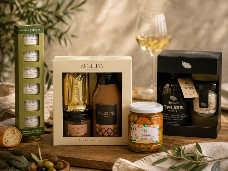 Prestigieux Coffrets gourmands sucrés & salés