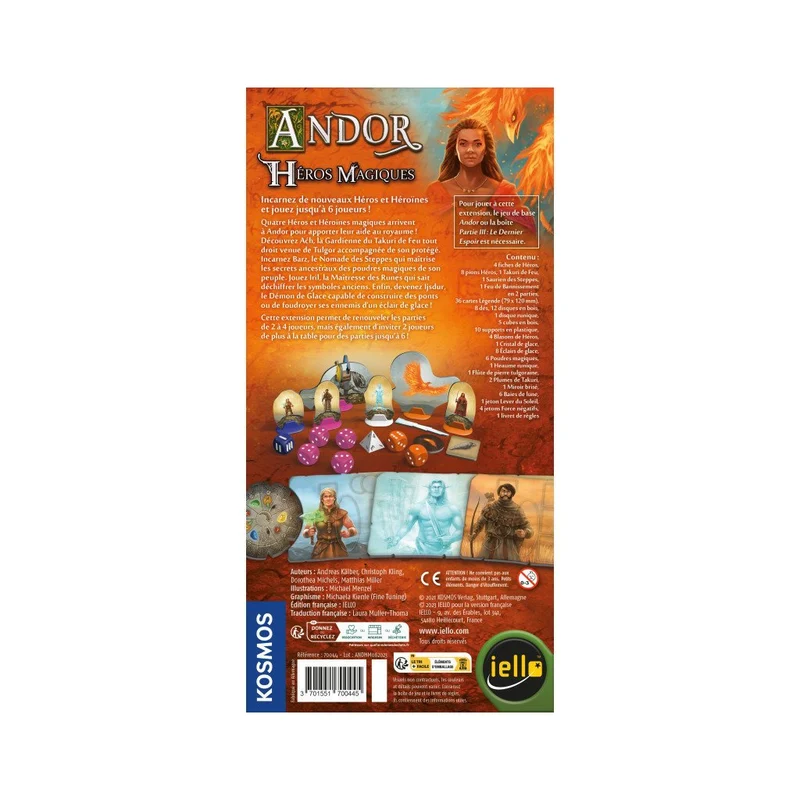 Andor - Héros Magiques (Ext)