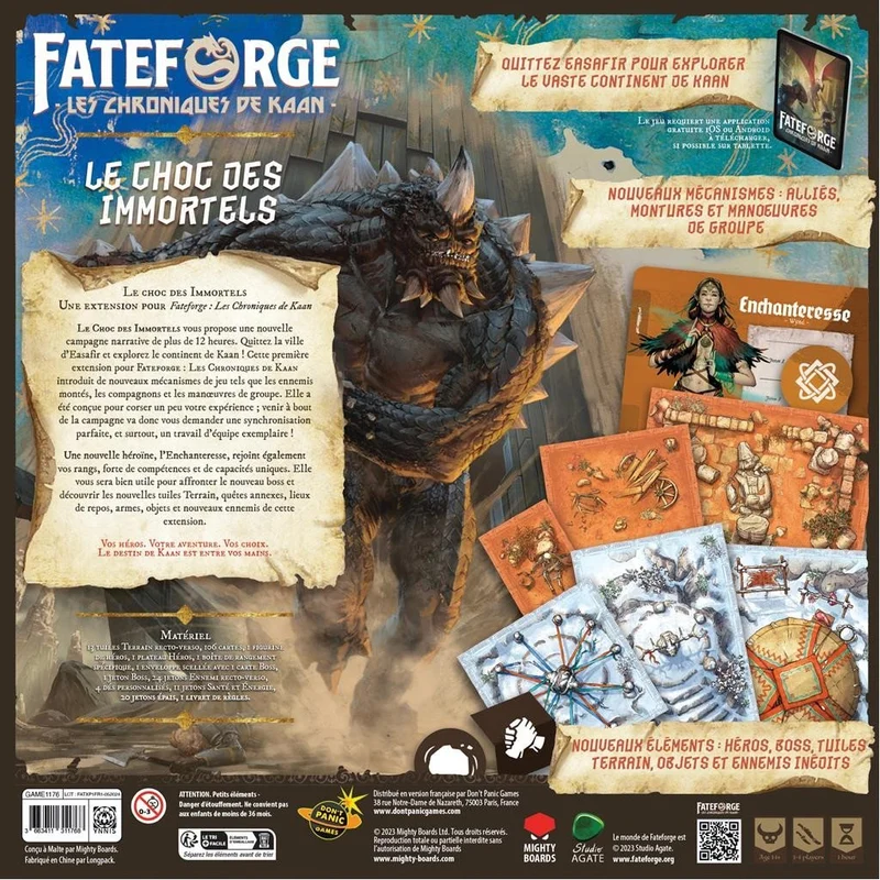 Fateforge - Les Chroniques de Kaan : Le Choc des Immortels (Ext)