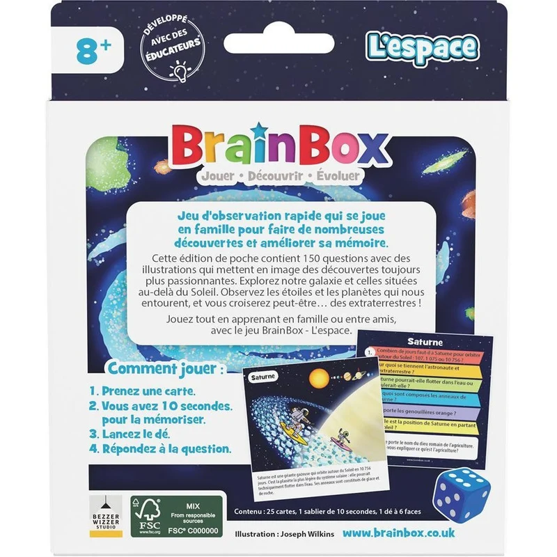 BrainBox Pocket : L'Espace