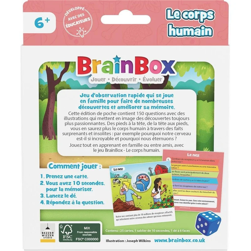 BrainBox Pocket : Le Corps Humain