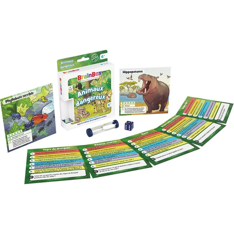 BrainBox Pocket : Animaux Dangereux