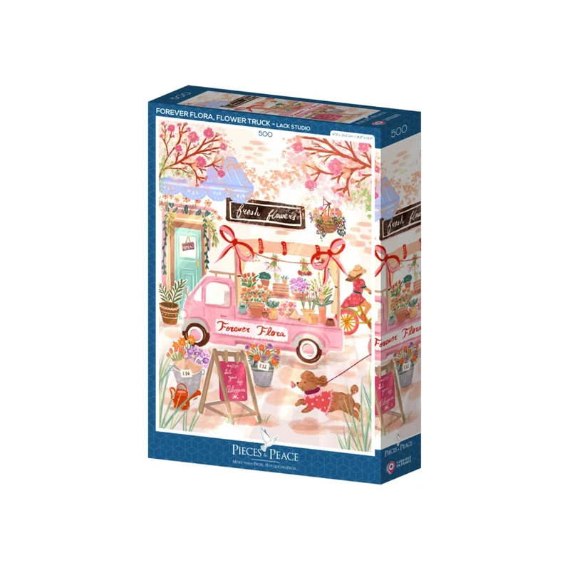 Puzzle Flower Truck Forever Flora - 500 pièces
