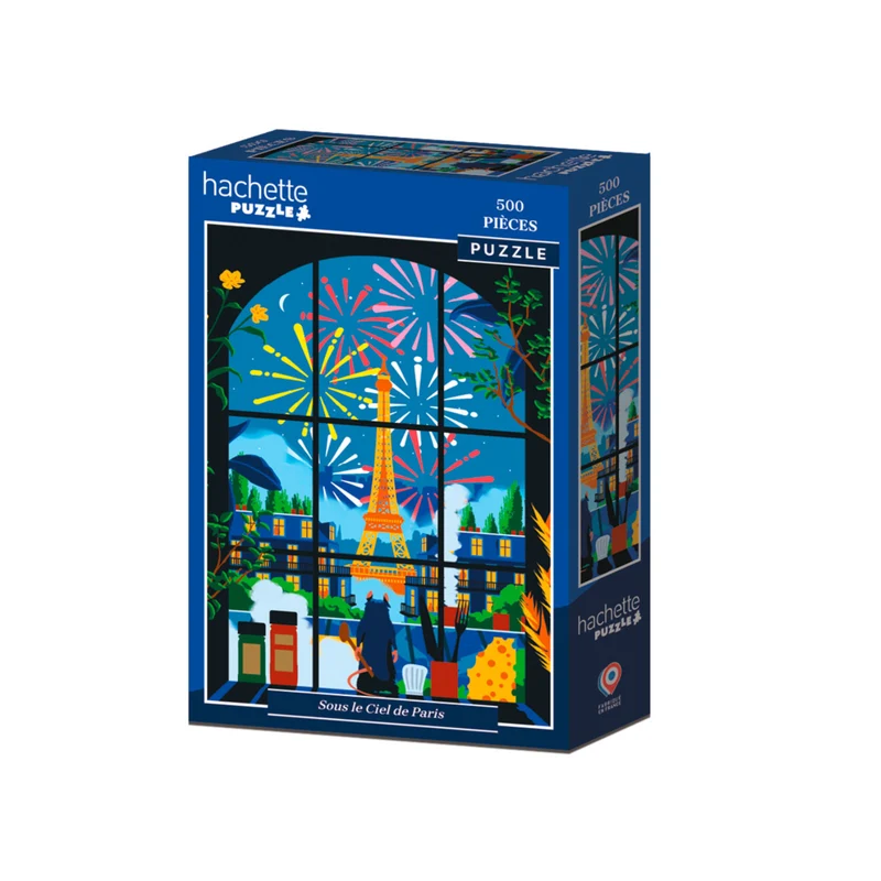 Puzzle Sous le Ciel de Paris - 500 pièces