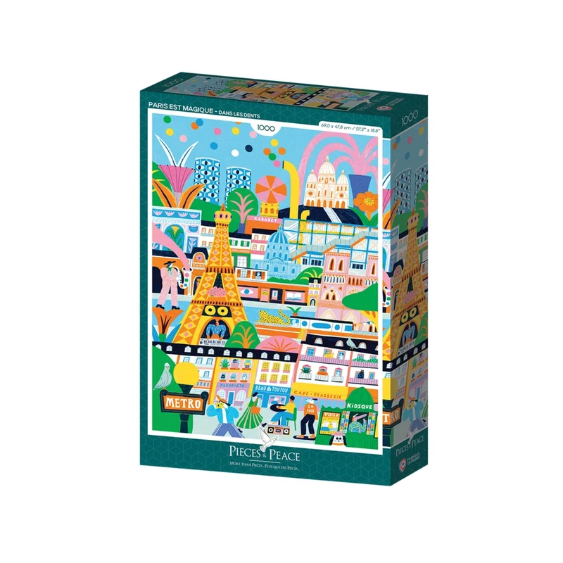 Puzzle Paris est magique - 1000 pièces
