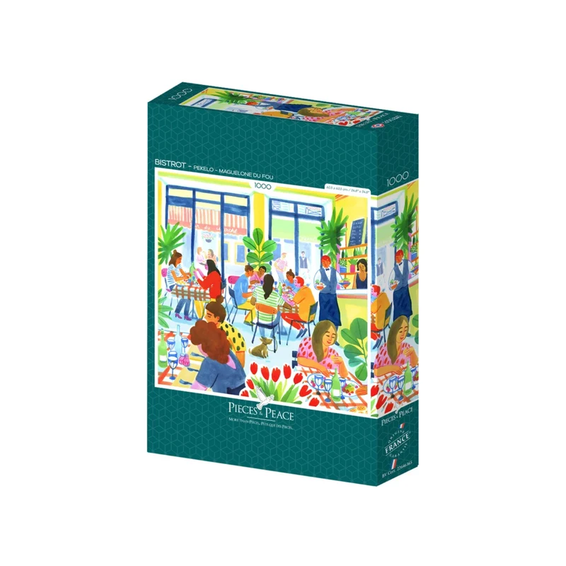 Puzzle Carré Bistrot - 1000 pièces