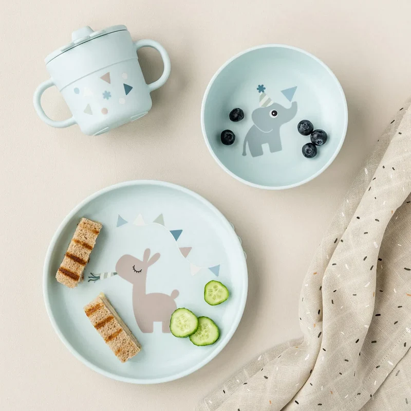 Coffret repas | Tiny farm bleu