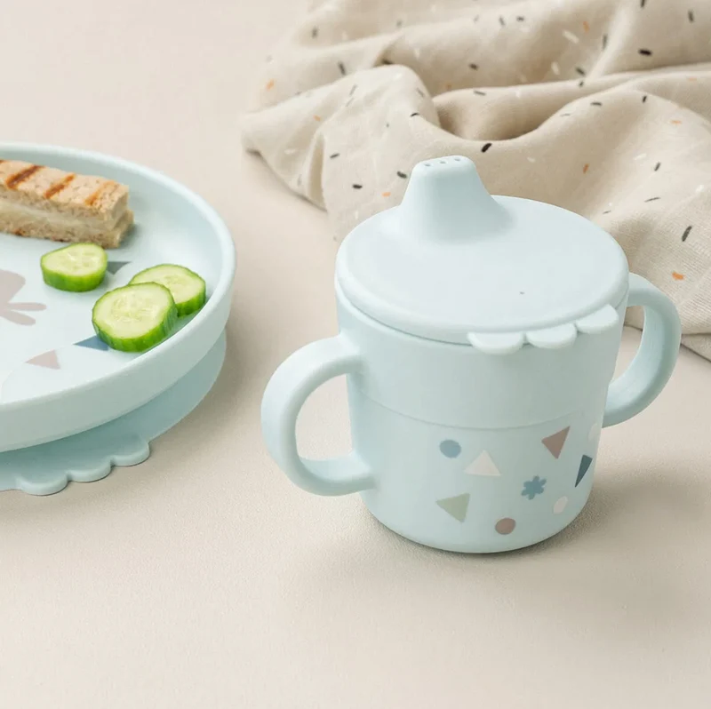 Coffret repas | Tiny farm bleu