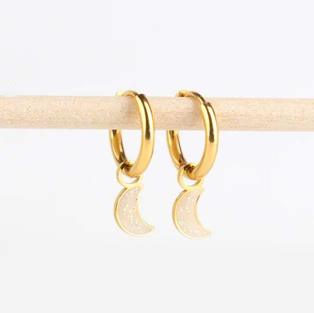 Lot de 2 charms | Shiny Moon