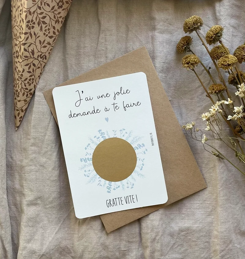 Carte à gratter | Parrain