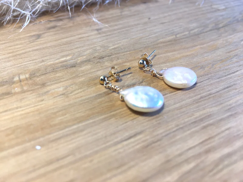 Boucles d'oreilles Perles
