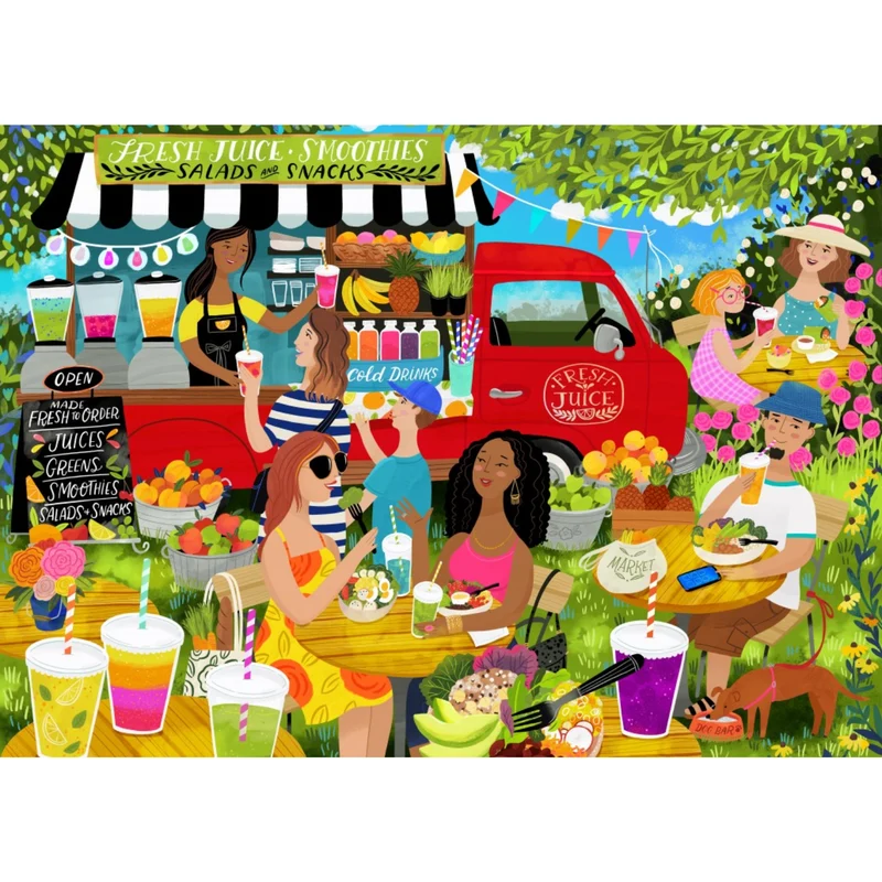 Puzzle Juice Truck - 1500 pièces